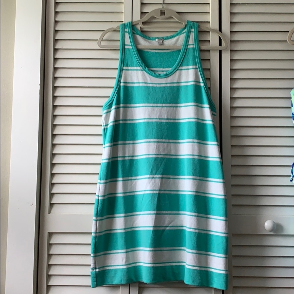 J Crew Cotton Tank Dress
